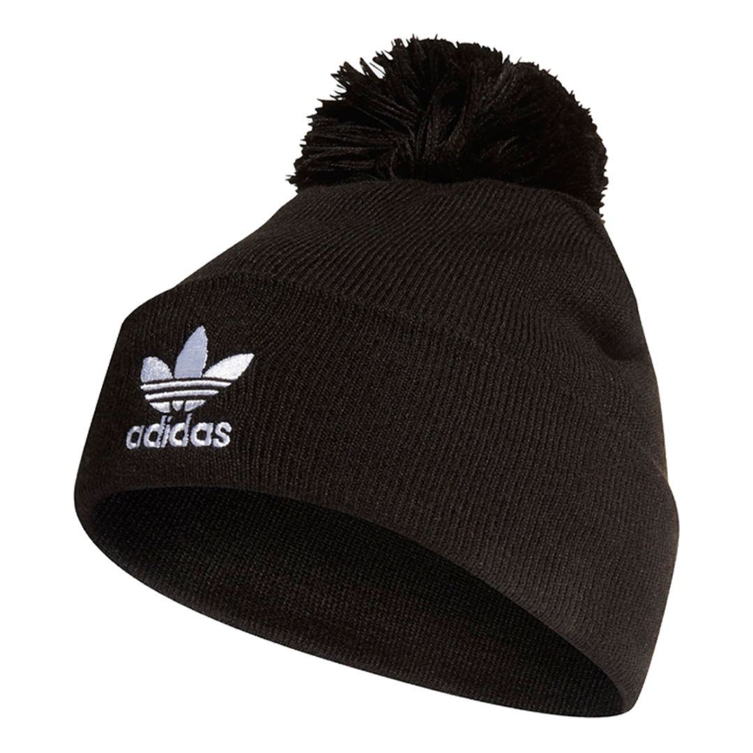 adidas Adicolor Bobble Beanie 'Black White' ED8719