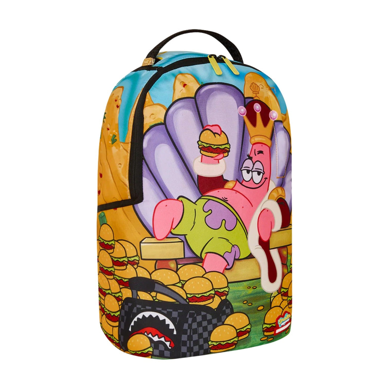 Sprayground Spongebob Krabby King Patrick Backpack 'Multicolor' W11358189220