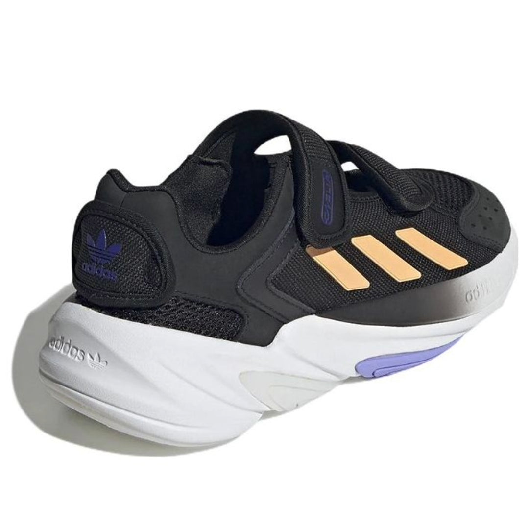 (WMNS) adidas Ozelia Strap 'Black White Yellow' GZ6241