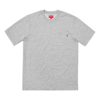Supreme S/S Pocket T-Shirt 'Grey' SUP-FW18-08