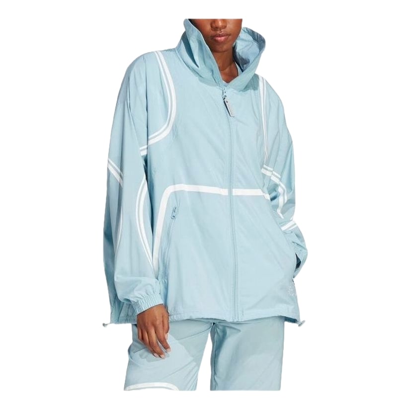 (WMNS) adidas by Stella McCartney TruePace Woven Jacket Asia Sizing 'Blue' HR6575