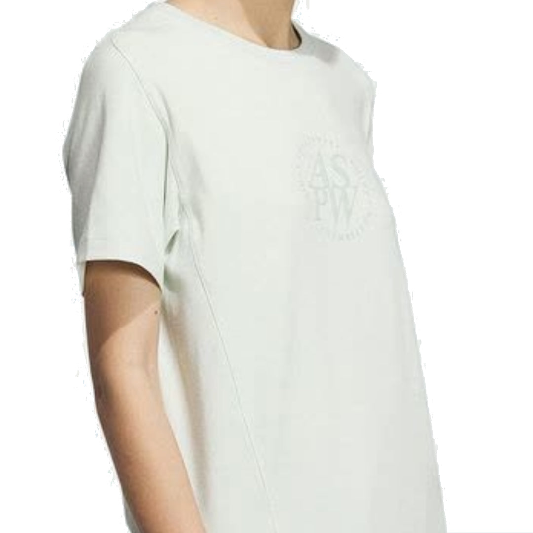 (WMNS) adidas Lounge T-Shirt Asia Sizing 'White' JJ1570
