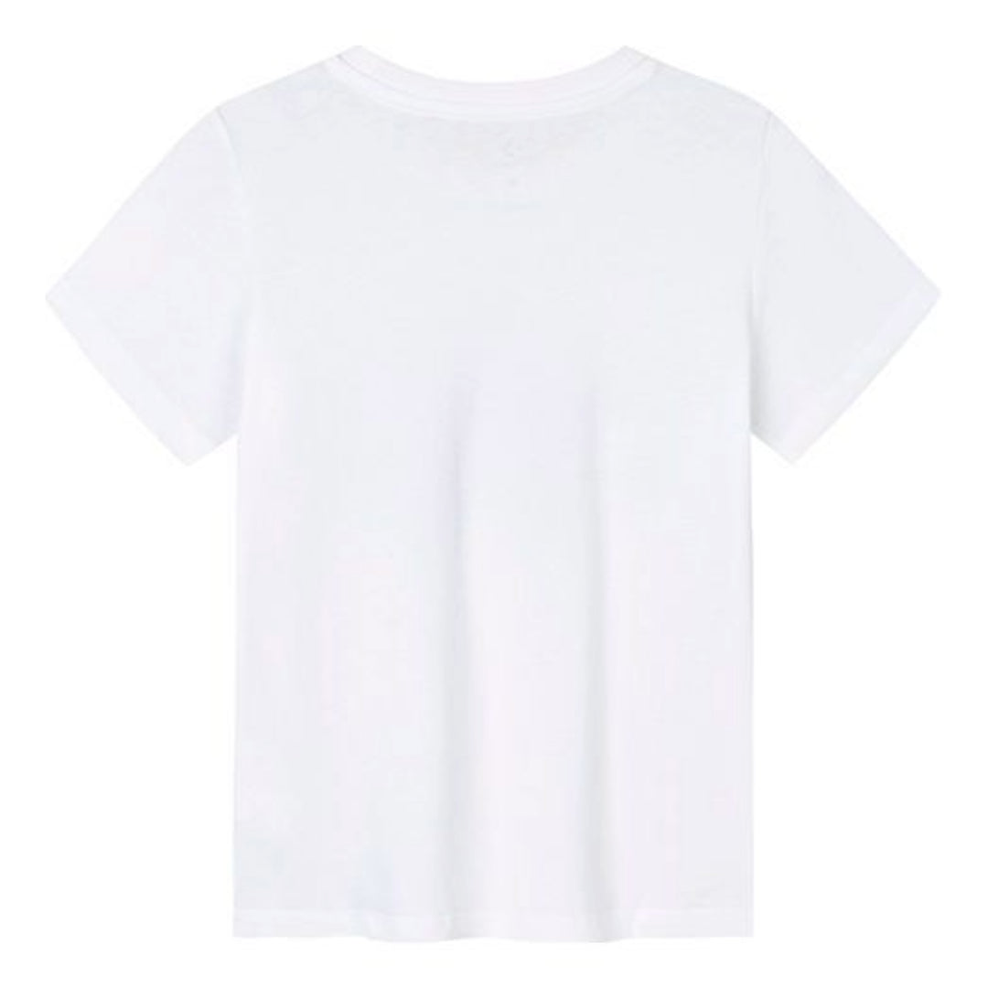 (WMNS) Converse Logo Printed T-Shirt Asia Sizing 'White Black' CV2422055GS-002