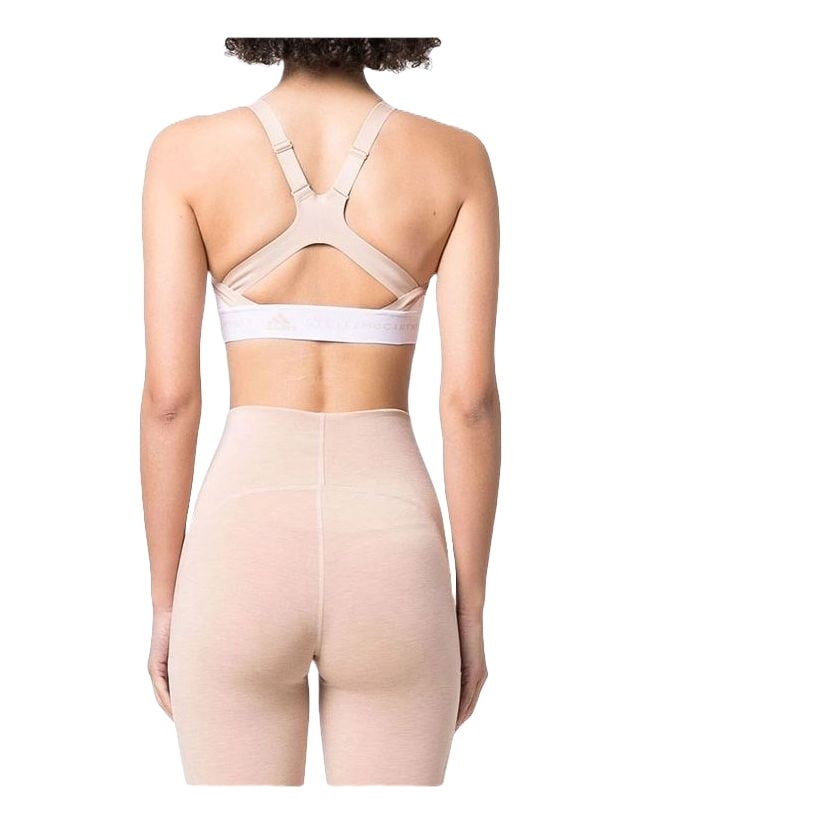 (WMNS) adidas by Stella McCartney Truepurpose Medium Support Bra Asia Sizing 'White Beige' HD9098