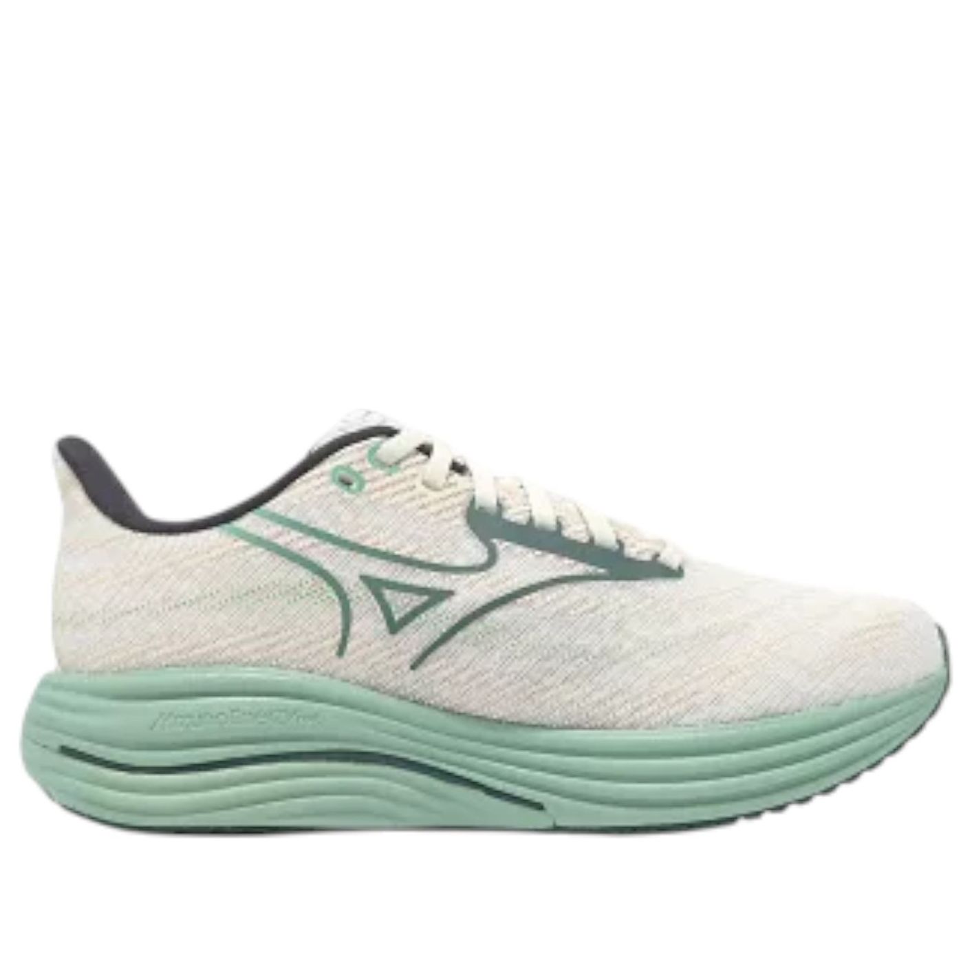 Mizuno Wave Rider 29 Wide 4E 'White Green' J1GC250409