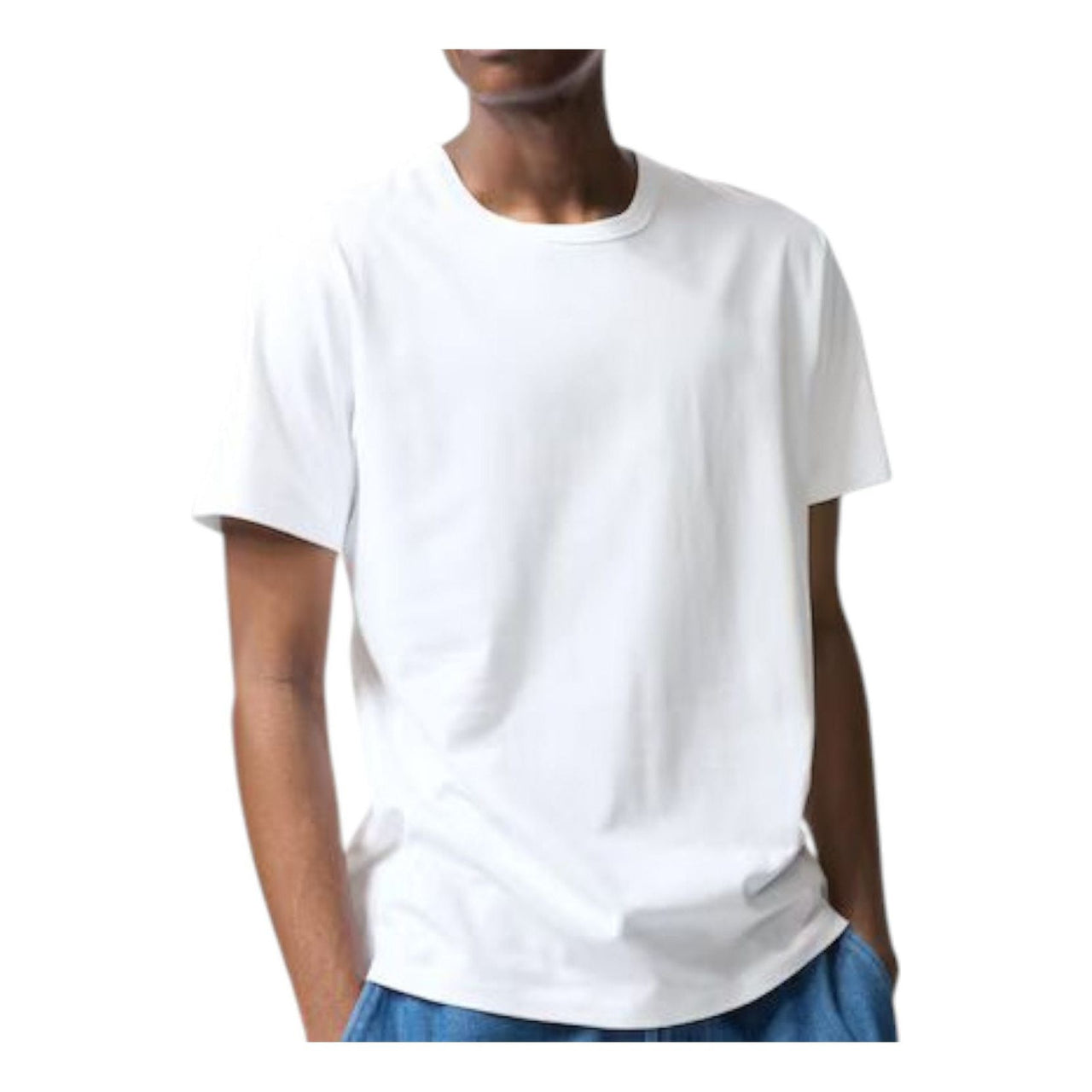 UNIQLO AIRism Cotton T-Shirt 'White' 474244-00