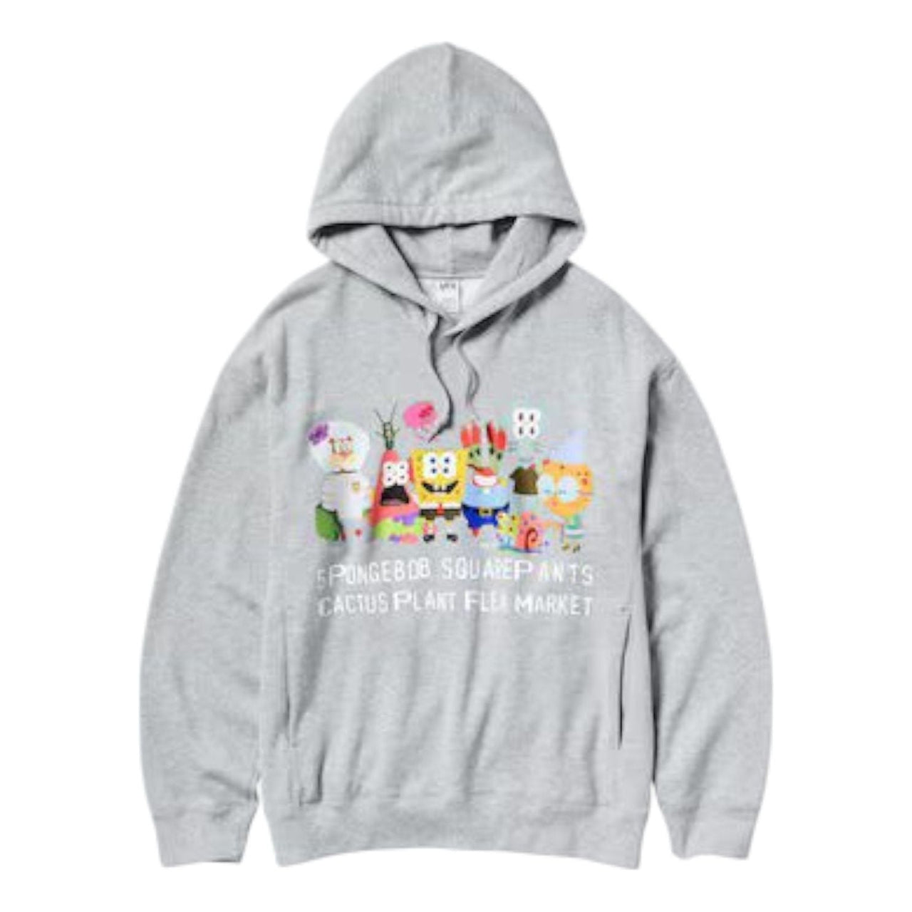 UNIQLO x Cactus Plant Flea Market Spongebob Squarepants Hoodie 'Grey' 476551-03