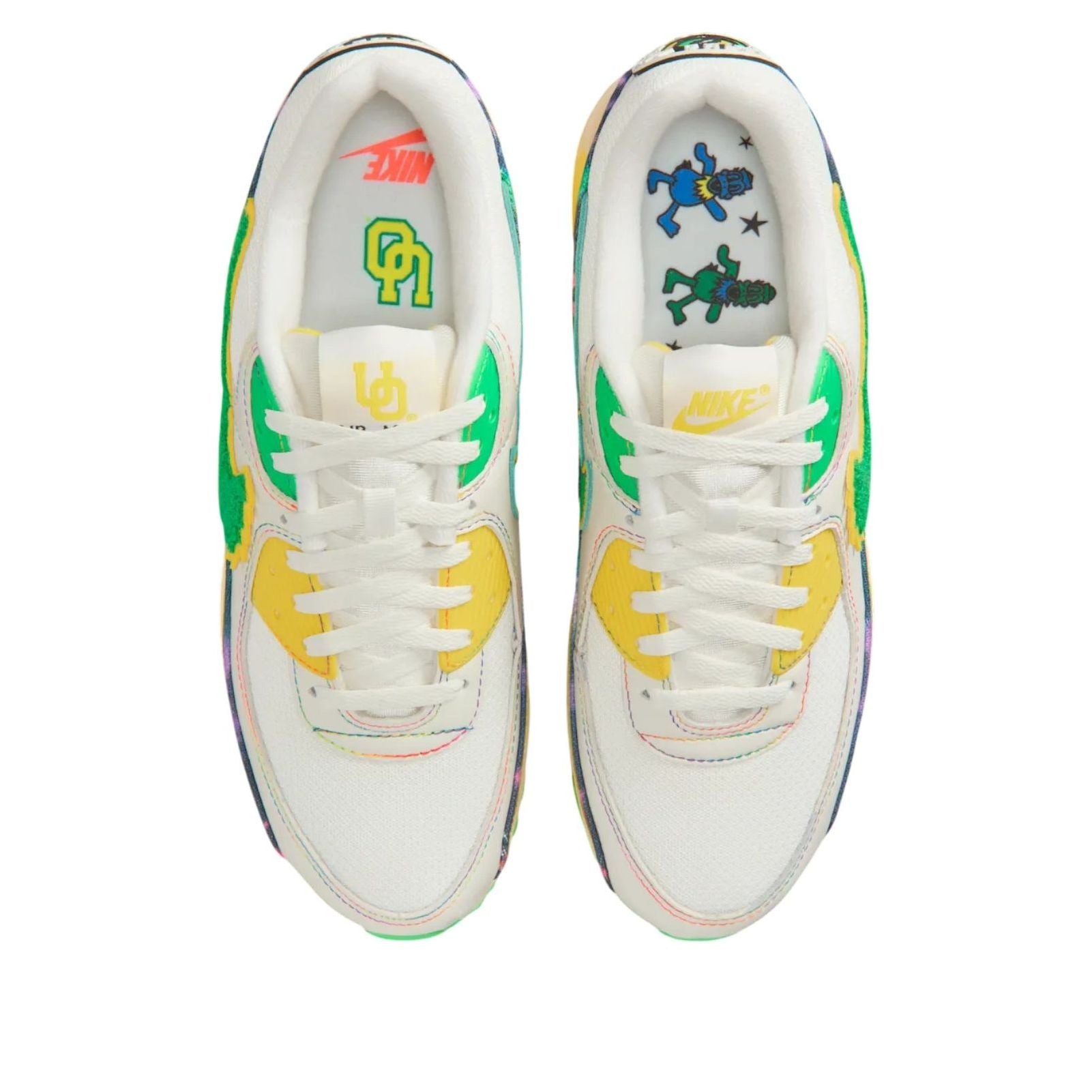 Nike x Grateful Dead x University of Oregon Air Max 90 'Grateful Ducks' IM2511-100