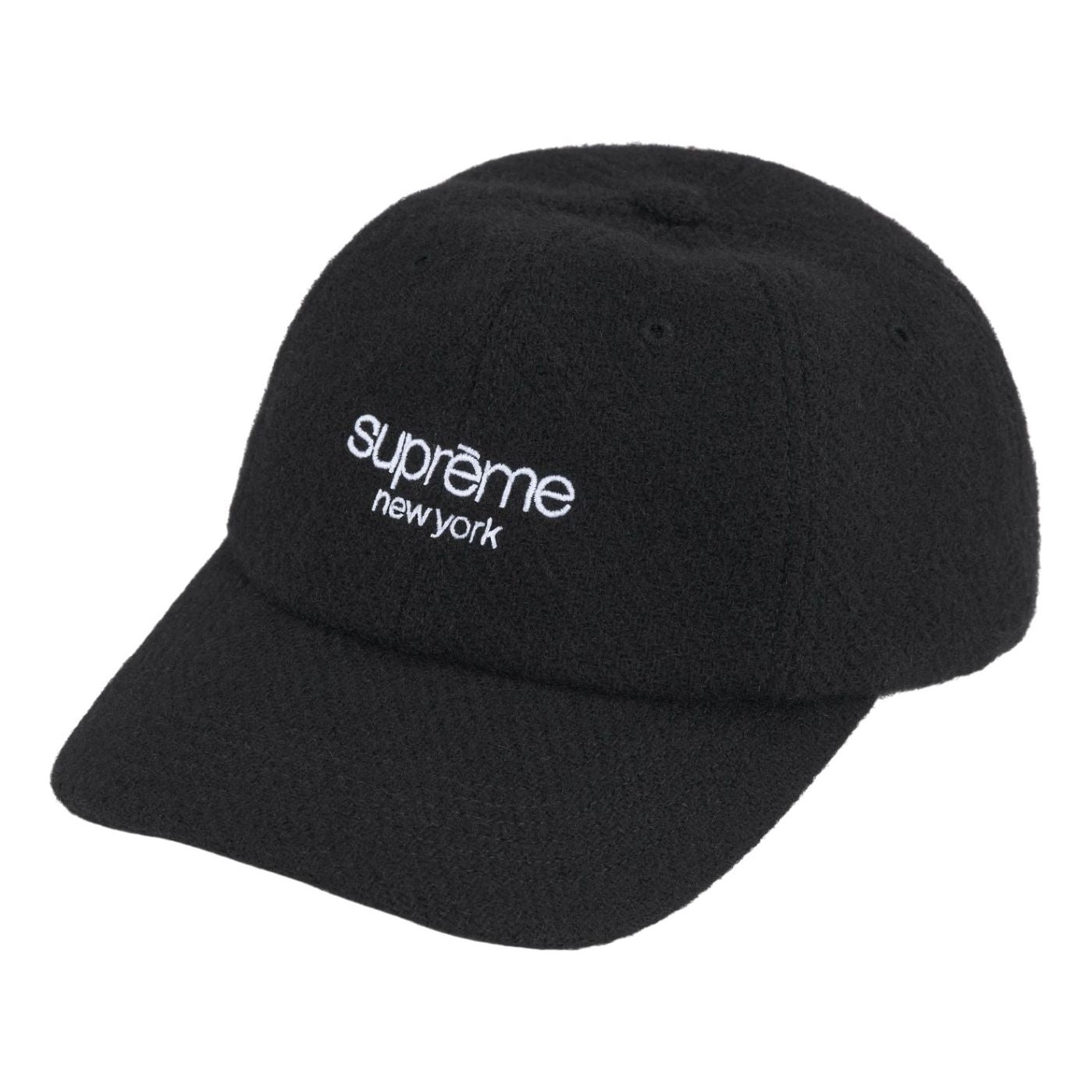 Supreme Harris Tweed 6-Panel Hat FW24 'Black' SUP-FW24-2229-BK