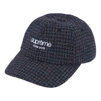 Supreme Harris Tweed 6-Panel Hat FW24 'Navy' SUP-FW24-2229-N