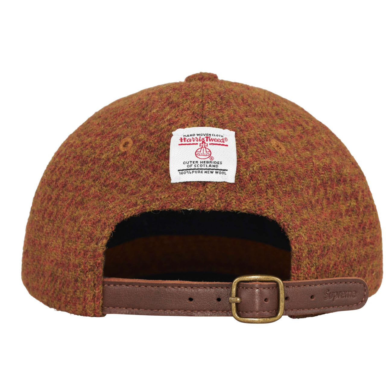 Supreme Harris Tweed 6-Panel Hat FW24 'Brown' SUP-FW24-2229-BN