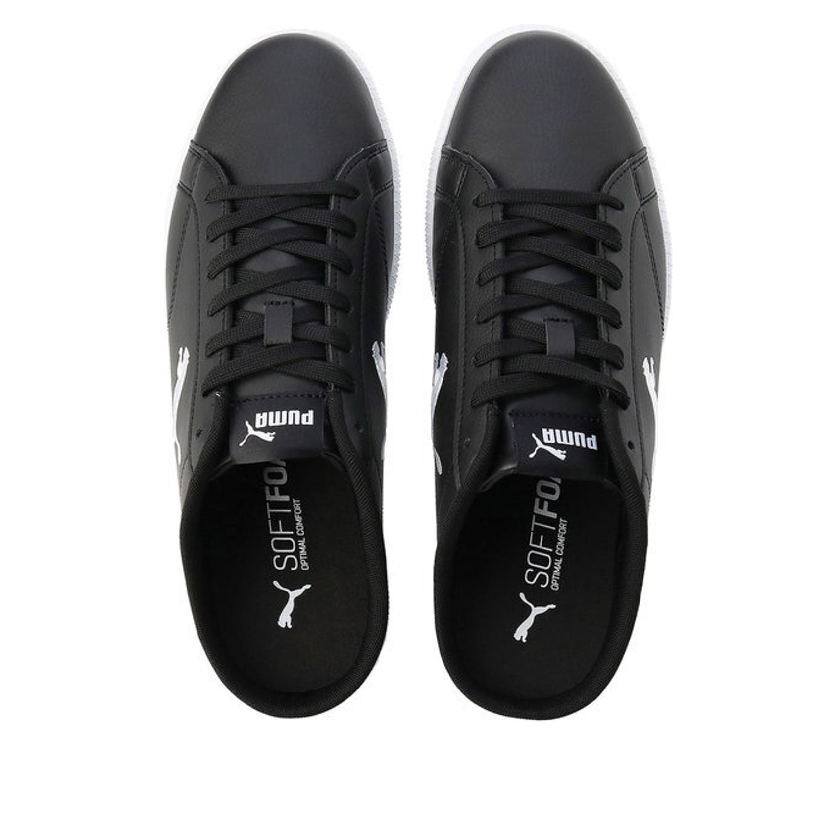 PUMA Smash Cat SL Mule 'Black White' 394188-02