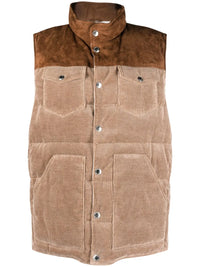Brunello Cucinelli Corduroy-Panel Gilet