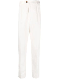 Brunello Cucinelli Straight-Leg Gabardine Trousers