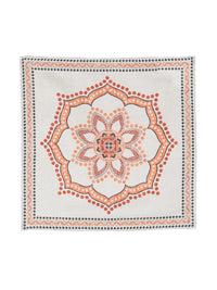 Brunello Cucinelli Mandala Pattern Silk Pocket Square