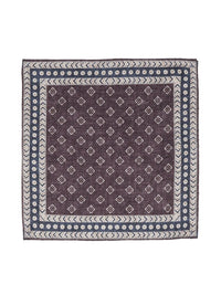 Brunello Cucinelli Reversible Silk Pocket Square