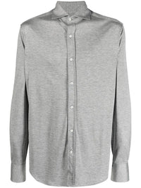 Brunello Cucinelli Jersey Button-Down Shirt