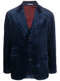 Brunello Cucinelli Single-Breasted Corduroy Jacket