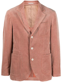 Brunello Cucinelli Corduroy Single-Breasted Blazer