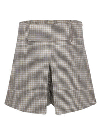 Brunello Cucinelli Check-Print Shorts