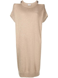 Brunello Cucinelli Cut-Out Detail Knit Dress