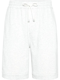 Brunello Cucinelli Drawstring-Waist Jersey Track Shorts