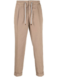 Brunello Cucinelli Drawstring-Waist Chino Trousers