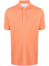 Brunello Cucinelli Short-Sleeved Cotton Polo Shirt