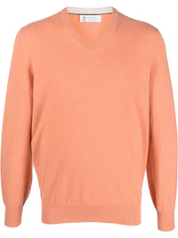 Brunello Cucinelli V-Neck Cashmere Jumper