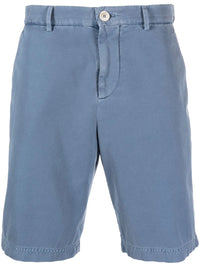 Brunello Cucinelli Mid-Rise Cotton Shorts