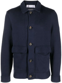 Brunello Cucinelli Button-Up Cotton Cardigan