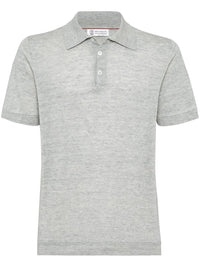 Brunello Cucinelli Mélange Polo Shirt