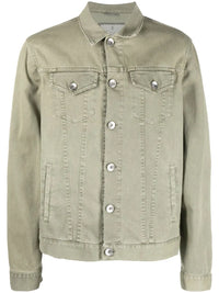 Brunello Cucinelli Button-Front Denim Jacket