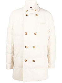 Brunello Cucinelli Double-Breasted Padded Coat