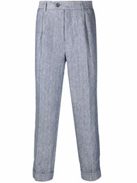 Brunello Cucinelli Straight-Leg Cropped Trousers