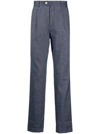 Brunello Cucinelli Cotton Tailored Trousers