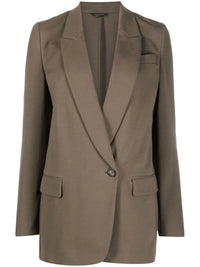 Brunello Cucinelli Tailored-Cut Single-Breasted Blazer