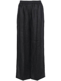 Brunello Cucinelli Elasticated-Waist Linen Trousers