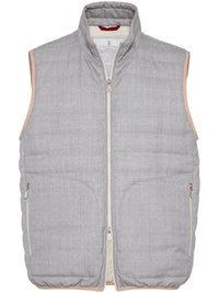 Brunello Cucinelli Virgin-Wool Padded Gilet