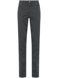 Brunello Cucinelli Logo-Embroidered Straight-Leg Trousers