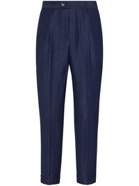 Brunello Cucinelli High-Waist Tapered Trousers