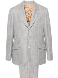 Brunello Cucinelli Striped Single-Breasted Suit