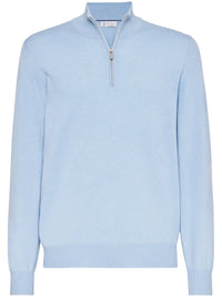 Brunello Cucinelli Zip-Up Cashmere Jumper