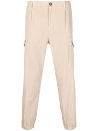Brunello Cucinelli Tapered Cotton Trousers