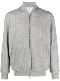 Brunello Cucinelli Zip-Up Cashmere-Blend Cardigan