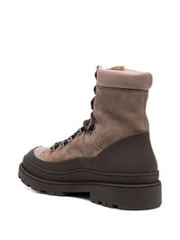 Brunello Cucinelli Lace-Up Ankle Boots