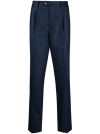 Brunello Cucinelli Inverted-Pleat Tailored Trousers