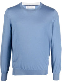 Brunello Cucinelli Crew Neck Long-Sleeved Jumper