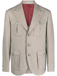 Brunello Cucinelli Men's Blazer My4087Bdd_C509
