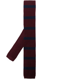 Brunello Cucinelli Striped-Print Knitted Tie